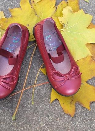 Новые кожаные туфли балетки pablosky hilton