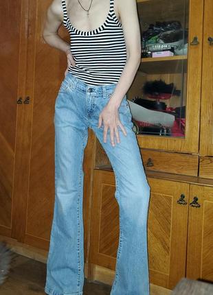 Вінтажні джинси кльош levis 529, вінтаж1 фото