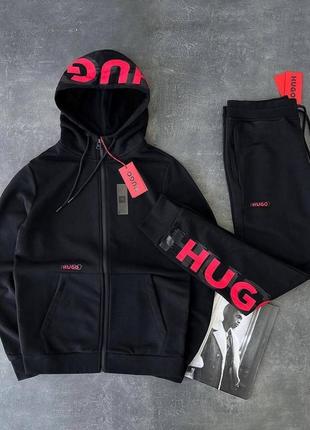 Оригинальный спортивный костюм hugo boss оригинал чорний оригінальний костюм hugo boss оригінал