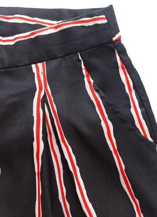 Комплект жакет + шорты-бермуды для девочки gaialuna черный полоскатый 146 см8 фото
