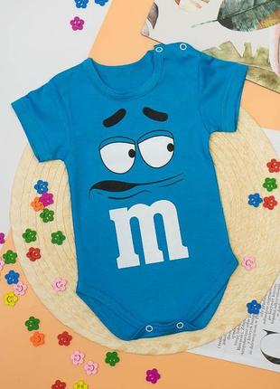 Детская боди футболка m&amp;m's, бодик для малышей ммммс2 фото