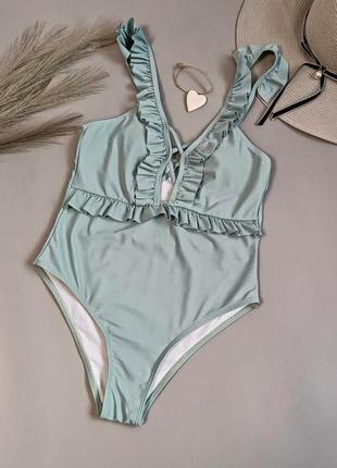 Shein злитний купальник