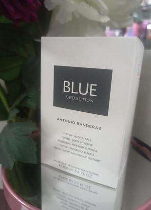 Тестер туалетна вода для чоловіків antonio banderas blue seduction 100 мл