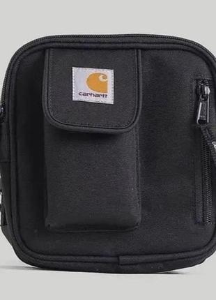 Мессенджер carhartt wip/ сумка кархарт вип/ оригинал/черная