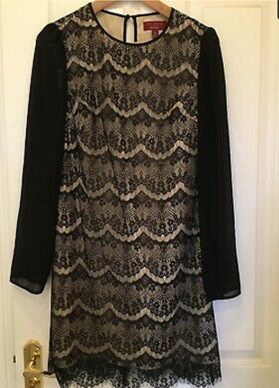 Чорне мереживне плаття ted baker3 фото