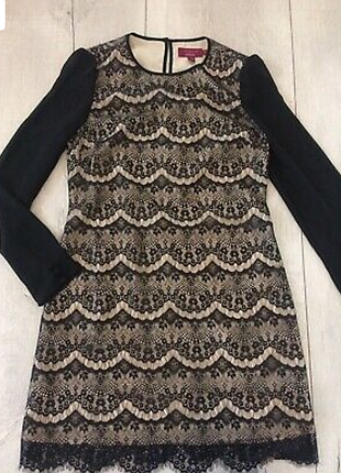 Чорне мереживне плаття ted baker6 фото