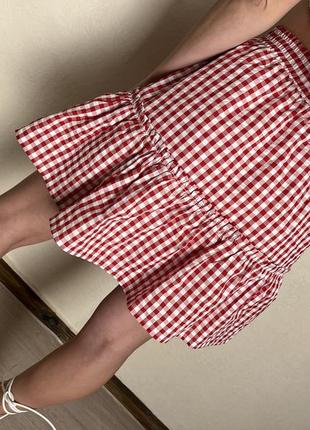 Яркая юбка в клетку от бренда na-kd4 фото