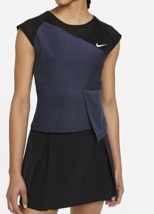 Nike court dri-fit adv slam tennis top тенісна футболка майка нова оригінал