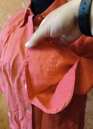 Сорочка, блуза льон4 фото