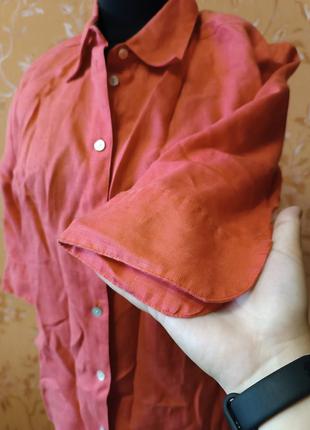 Сорочка, блуза льон3 фото