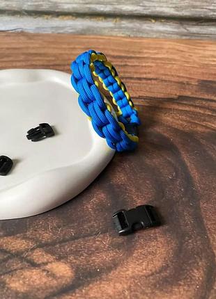 Браслет из паракорда waterfall на пластиковой застежке, размер и цвет под заказ