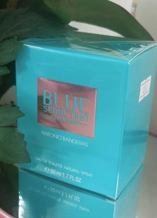 Туалетна вода для жінок antonio banderas blue seduction for women 50 мл