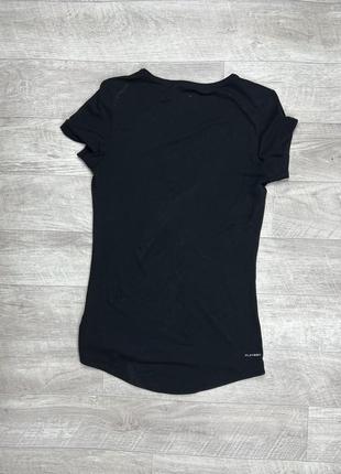 Reebok play dry футболка xs размер женская спортивная чёрная оригинал2 фото