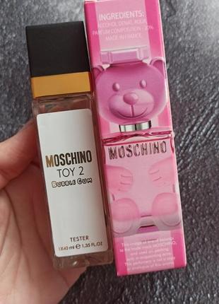 Духи moschino toy 2 bubble gum (москино тот 2 баббл гамм) 40 мл4 фото