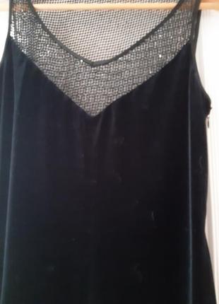 Черное бархатное платье в пол simon ellis3 фото