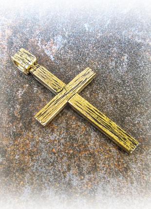 Великий бронзовий хрест ручної роботи6 фото