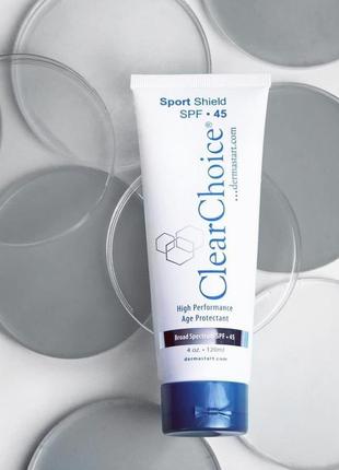 Sport shield spf-45 увлажняющий дневной крем из спф 45 с гиалуроновой кислотой