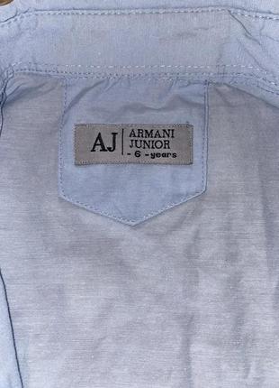 Легкая рубашка armani2 фото