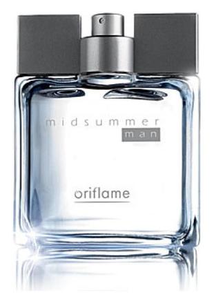 Midsummer man oriflame. чоловіча туалетна вода мідераммер оріфлейт 75 мл. раритет. вінтаж. рідкість.5 фото