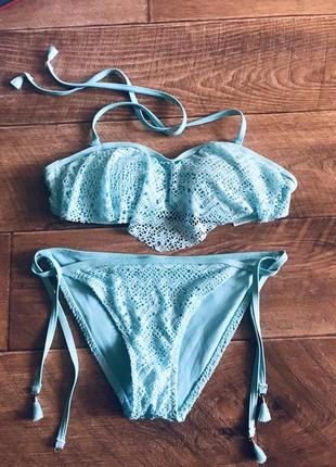 Victoria’s secret swimsuit bandeaus bikini купальник2 фото