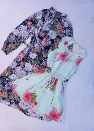 Літня сукня у квітковий принт, плаття літне1 фото