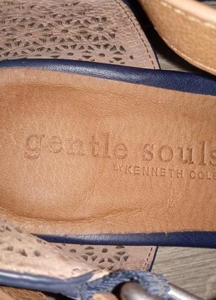 Босоножки женские новые кожа нат бренд kenneth cole сша размер 8.5-25см4 фото