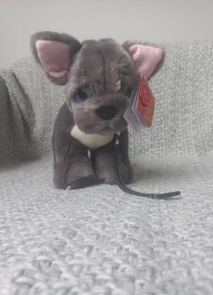Гарна м'яка іграшка  французький бульдог kell toys