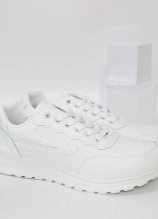 Белые классические кроссовки мужские, базовые кроссовки белого цвета для мужчин
