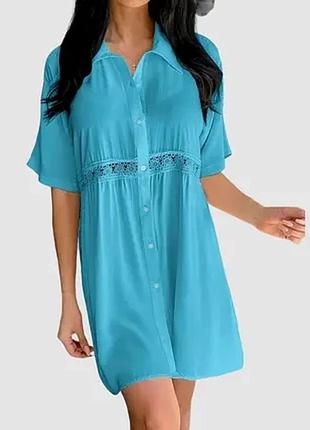 Женская пляжная туника рубашка z.five  на 48 50 52 54 56 размер