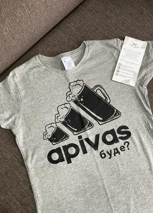 Жіноча футболка apivas буде ?  \ апівас буде ?