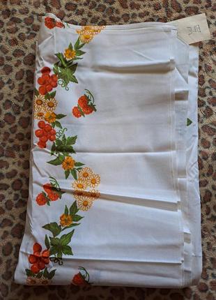 Винтажные вискозные шторы на кухню ссср