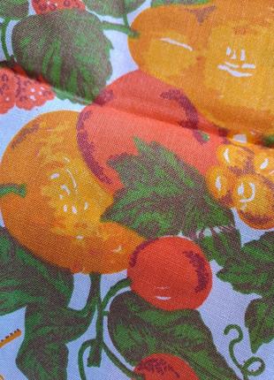 Винтажные вискозные шторы на кухню ссср