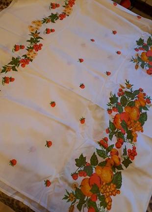 Винтажные вискозные шторы на кухню ссср