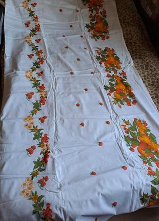 Винтажные вискозные шторы на кухню ссср