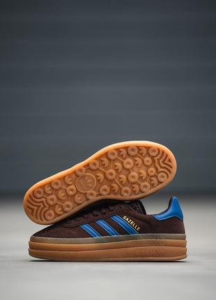 Демисезонное коричневое кроссовки кеды adidas gazelle коричневые женские кроссовки adidas gazelle кроссовки адедас газель2 фото