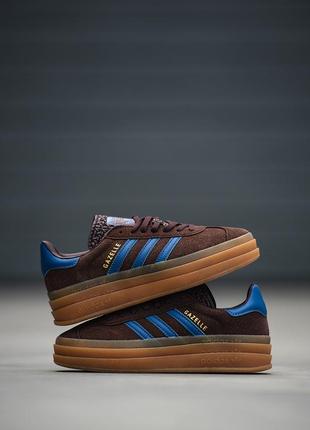 Демисезонное коричневое кроссовки кеды adidas gazelle коричневые женские кроссовки adidas gazelle кроссовки адедас газель4 фото