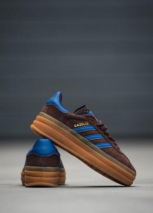 Демисезонное коричневое кроссовки кеды adidas gazelle коричневые женские кроссовки adidas gazelle кроссовки адедас газель7 фото