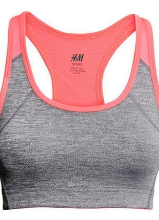 Спортивный топ h&m sport, спортивний топ, бюстгальтер спортивний.