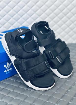 Adidas adilette сандалии мужские черные на липучках босоножки адидас адилет5 фото