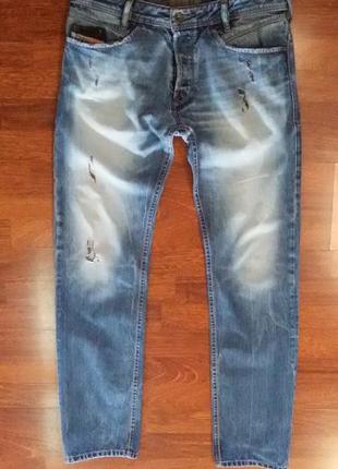 Чоловічі джинси diesel iakop regular slim tapered2 фото