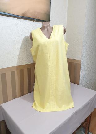 Льняное платье.2 фото