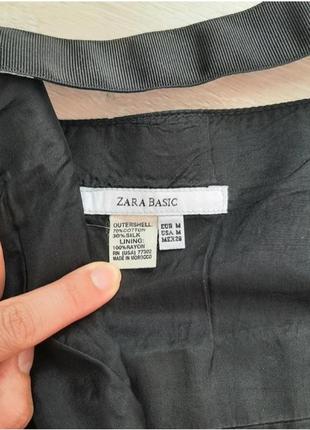 Сукня сарафан на бретелях zara 
шовк бавовна4 фото