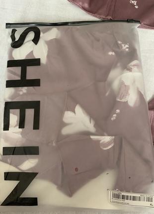 Сатиновая пижама shein4 фото
