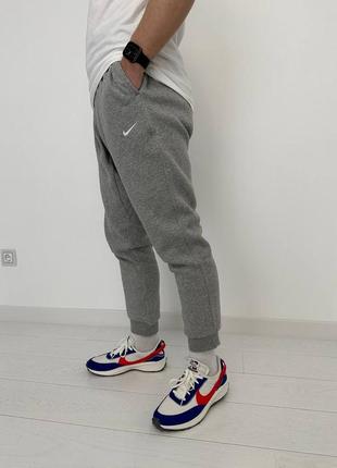 Штани nike club grey3 фото