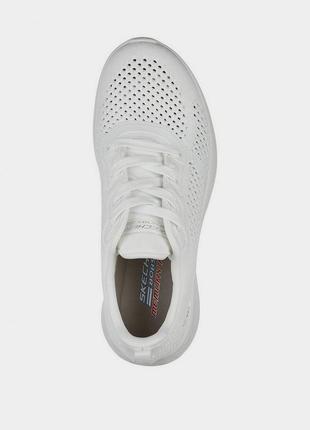 Жіночі кросівки skechers / оригінальні кросівки скечерс білого кольору2 фото