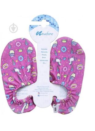 Носки для плавания для девочки newborn aqua socks multi unicorn1 фото