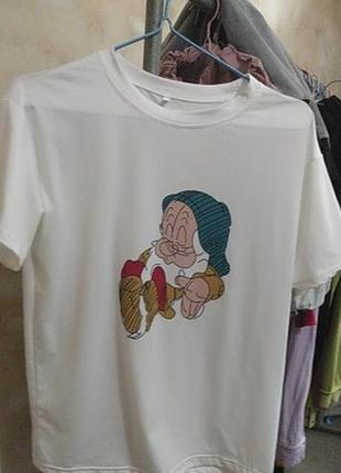 Женская футболка оверсайз цвета и принт в ассортименте3 фото
