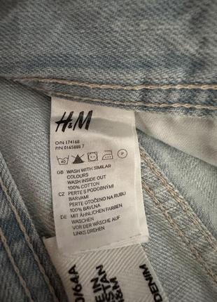 Джинсовые шорты h&amp;m4 фото