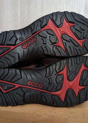 Ecco receptor - кожаные босоножки сандалии 6