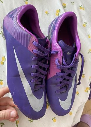 Футбольные бутсы nike mercurial victory ii fg 39 размер